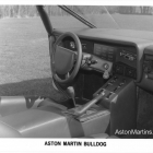 aston martin bulldog interior