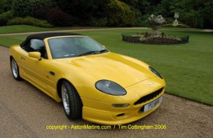 Aston Martin DB7 i6 Volante driving dynamics