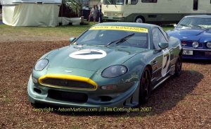 DB7 club race car