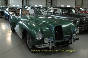 Aston Martin 2 litre sports also known as the DB1. Photographed at Aston Workshop at Beamish