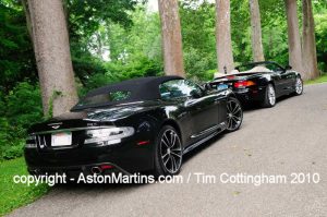 Aston Martin DBS V12 Carbon Black Volante in the USA, Lime Rock AMOC 2010