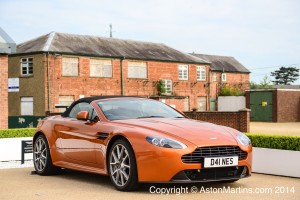 2011 Aston Martin V8 Vantage Roadster S in Madagascar Orange