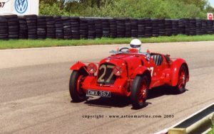 Aston Martin 2 litre speed model