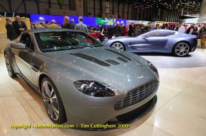 Aston Martin V12 Vantage at the 2009 Geneva Motor Show