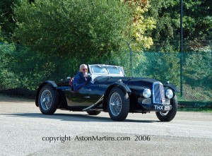 Aston Martin Spa Special THX259 photographed in 2006 at the Brooklands Museum