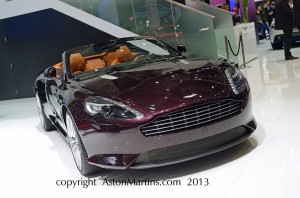 Geneva Motor Show 2013, Aston Martin stand