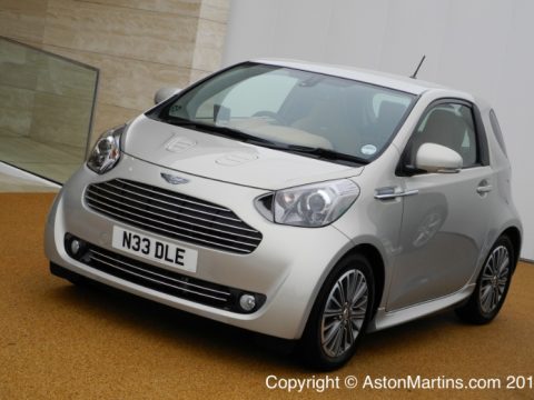 Revised and updated pages on the Aston Martin Cygnet