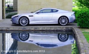 Aston Martin DBS V12 Centenary Message Car