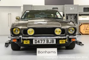 Aston Martin AMV8 V8 series 5 fuel injection efi in Cumberland Grey