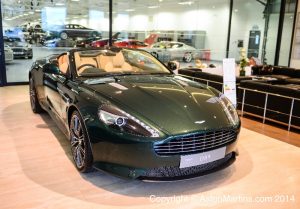 Buckinghamshire Green DB9 Volante new Gen4 2014MY