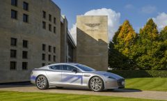 RapidE concept. The first working electric Aston Martin